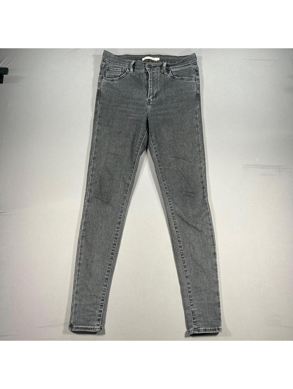 Levi's Strauss & Co. Women's Jeans 720 High-Rise Super Skinny Size 27 Gray